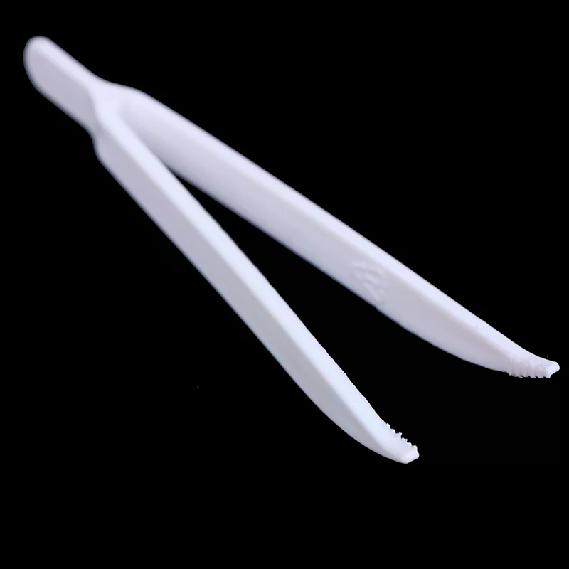 Jewelry Making Using Beads - 20pcs Disposable Tweezers Plastic Medical Small