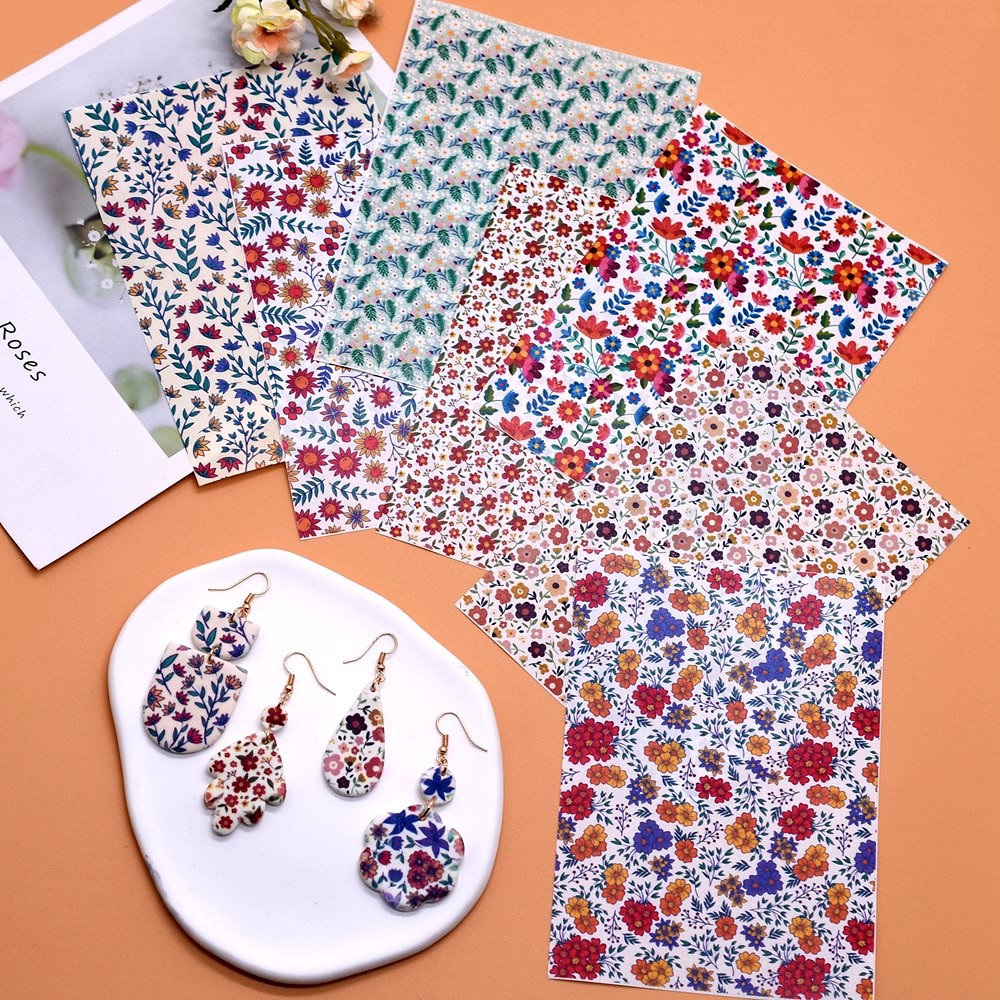 Jewelry Making Workshops - SNASAN DIY Sumptuous Flower Watercolor Transfer