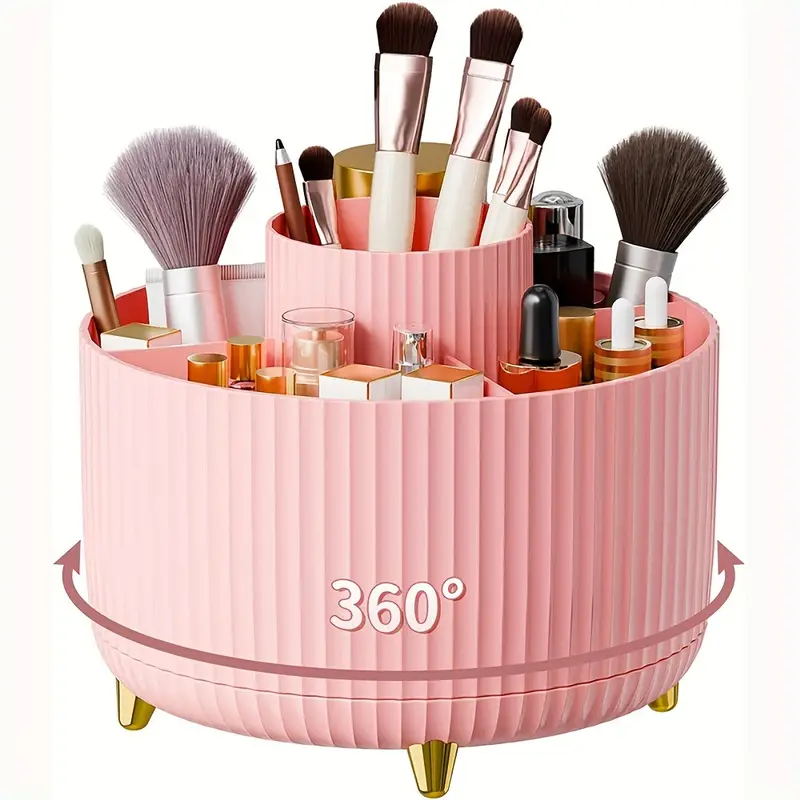 Jewelry Making Workshops - 360° Rotating Makeup Tool Storage Box