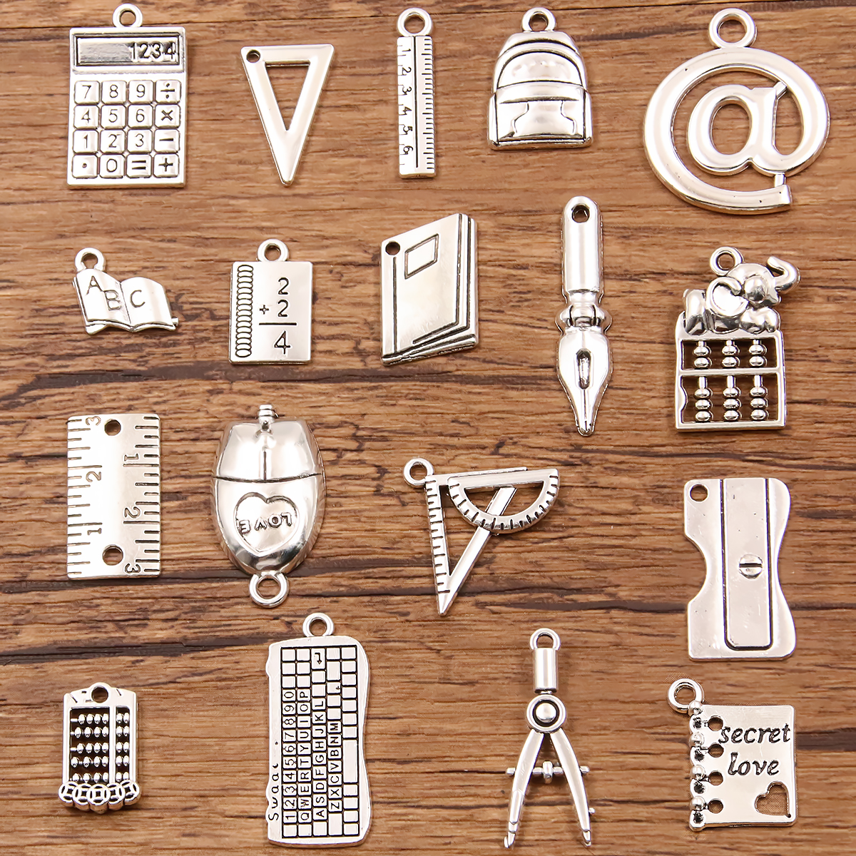20PCS 17Styles Mixed Alloy Boo - Jewelry Making Books incelemesi ve fiyatı