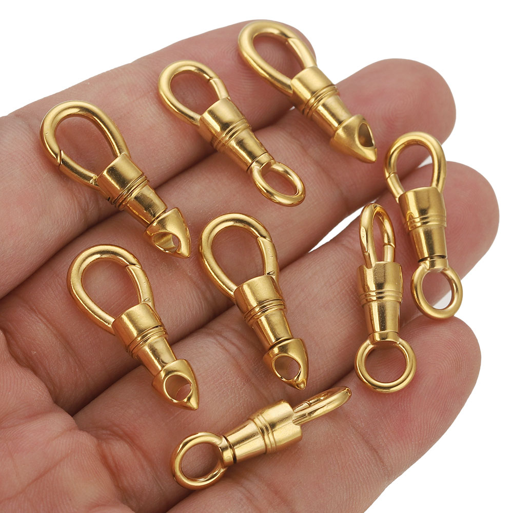 2pcs/lot Stainless Steel Bag K - Jewelry Making Metals incelemesi ve fiyatı