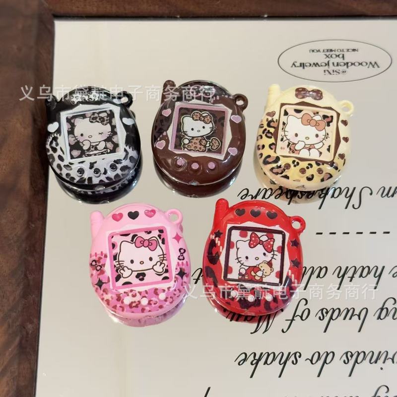 Acrylic Cute Kt Cat Leopard Pr - Jewelry Making Charms incelemesi ve fiyatı