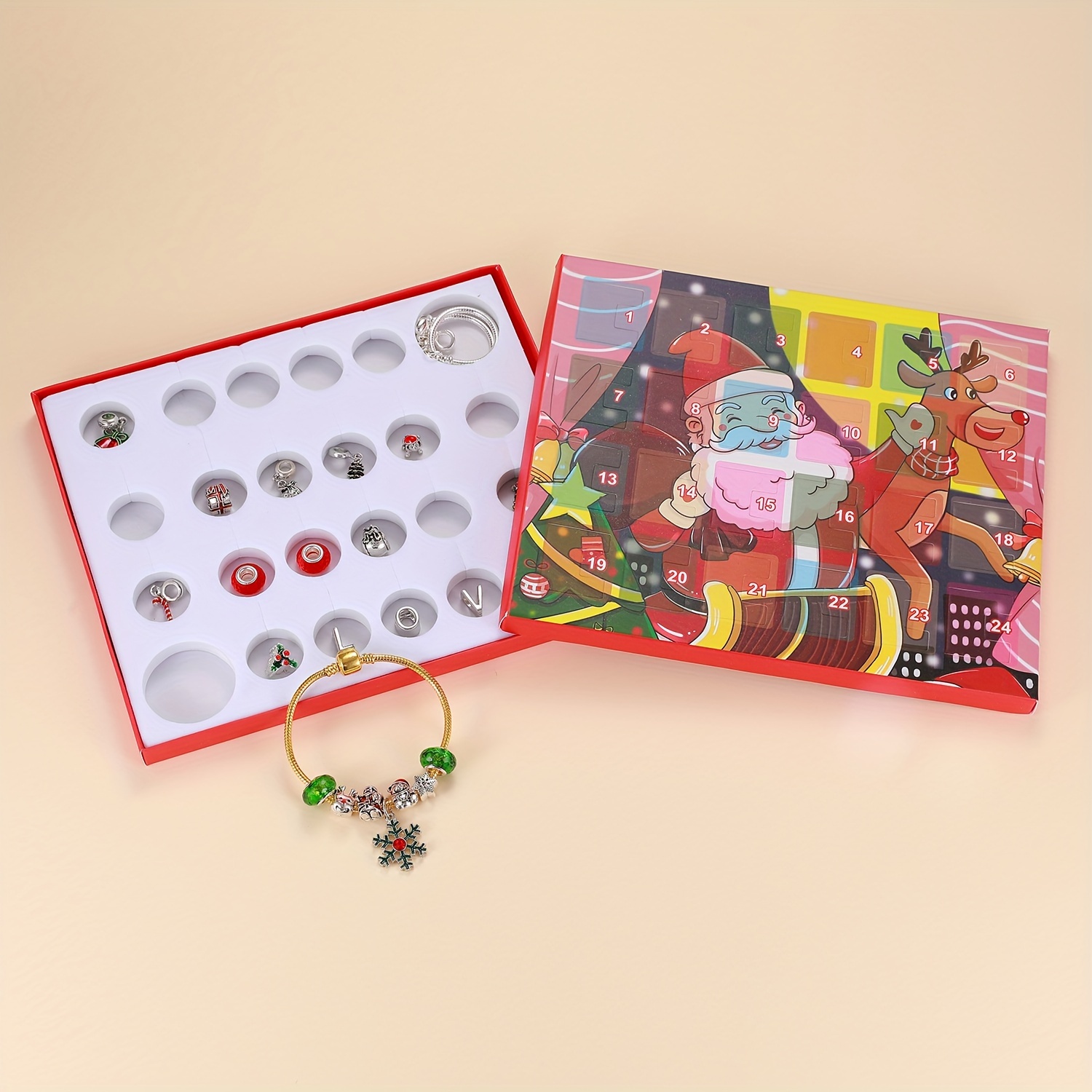 Snowman Christmas Advent Calen - Jewelry Making For Birthday Party incelemesi ve fiyatı