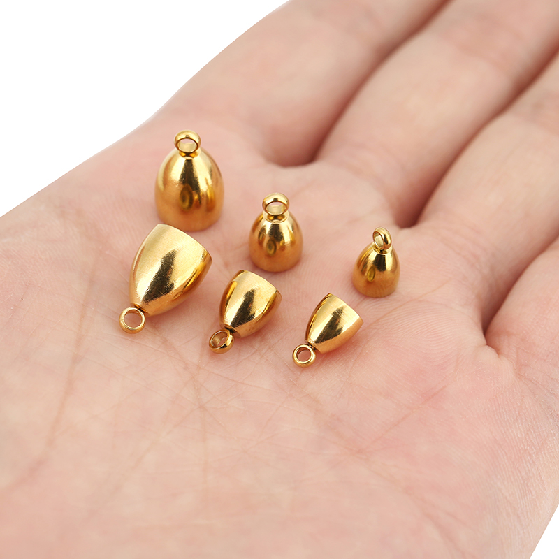 10pcs PVD Never Fade Stainless - Jewelry Making Metals incelemesi ve fiyatı