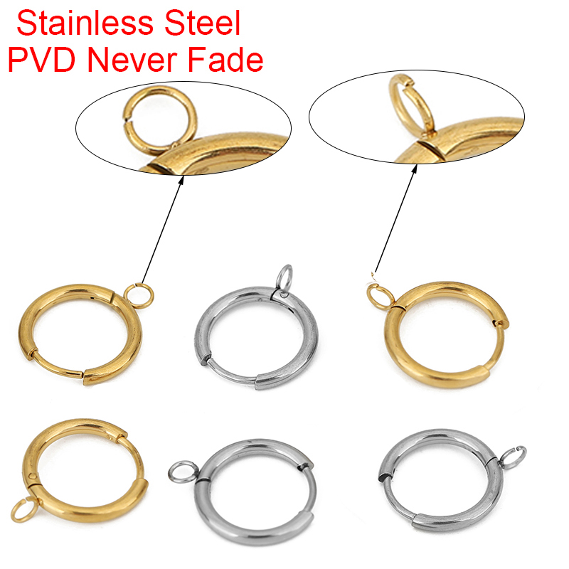 10pcs PVD Never Fade Earrings  - Jewelry Making Metals incelemesi ve fiyatı