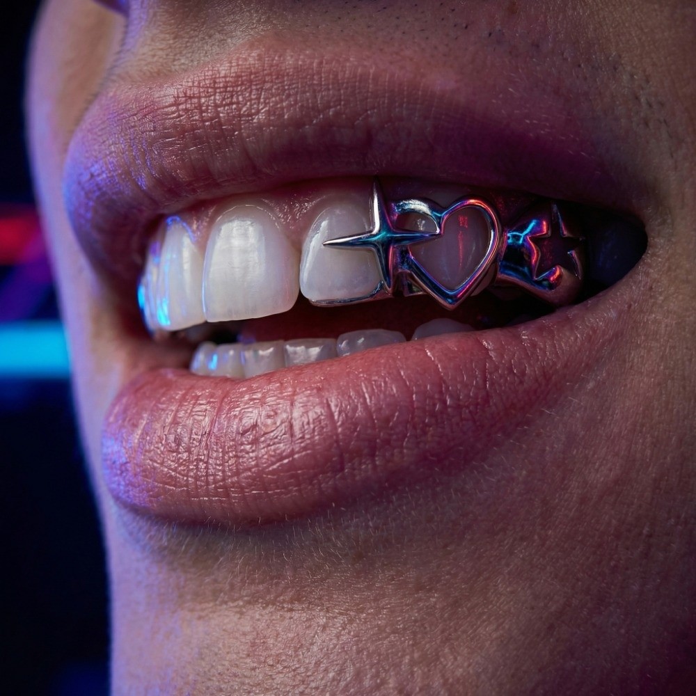 18K Gold-Plated Teeth Grillz O - Making Custom Jewelry incelemesi ve fiyatı