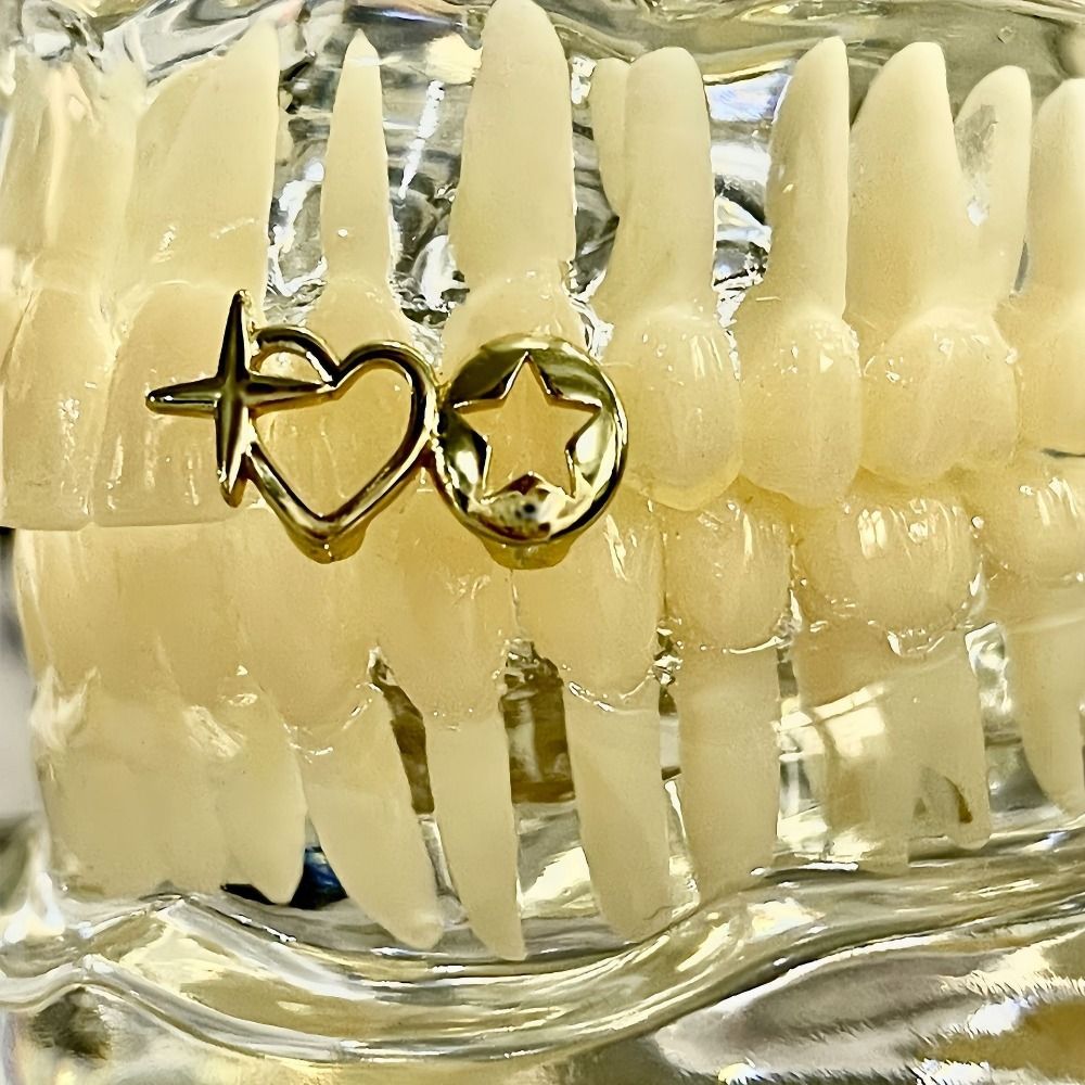 18K Gold-Plated Teeth Grillz O - Making Custom Jewelry incelemesi ve fiyatı