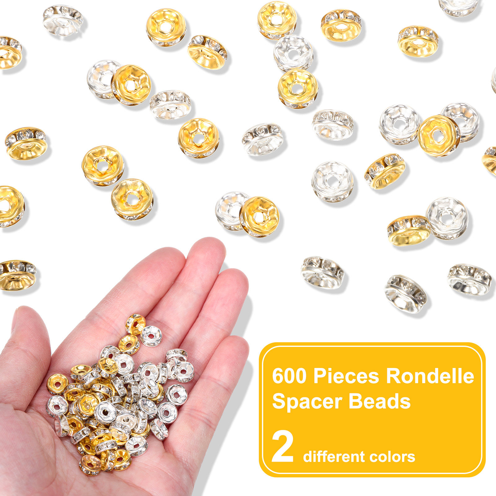 600Pcs Bead Spacers for Jewelr - Jewelry Making Using Beads incelemesi ve fiyatı