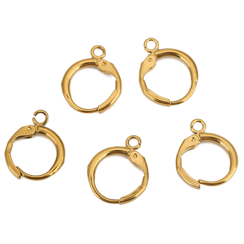 10pcs PVD Never Fade Stainless - Jewelry Making Metals incelemesi ve fiyatı
