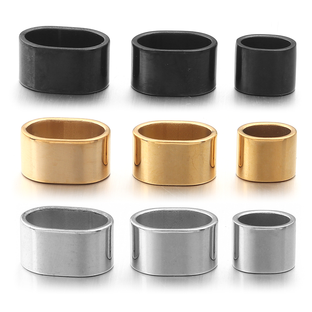 6pcs Flat Stainless Steel Tube - Jewelry Making Metals incelemesi ve fiyatı