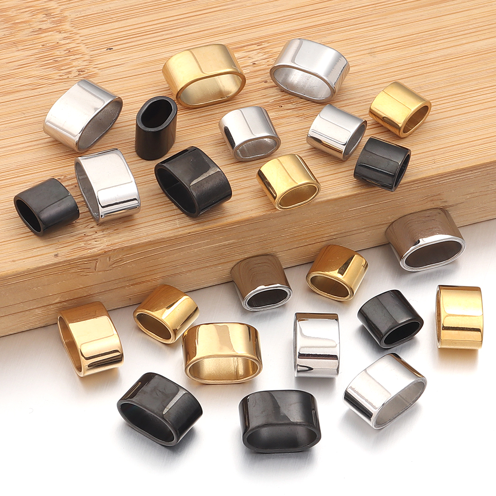 6pcs Flat Stainless Steel Tube - Jewelry Making Metals incelemesi ve fiyatı