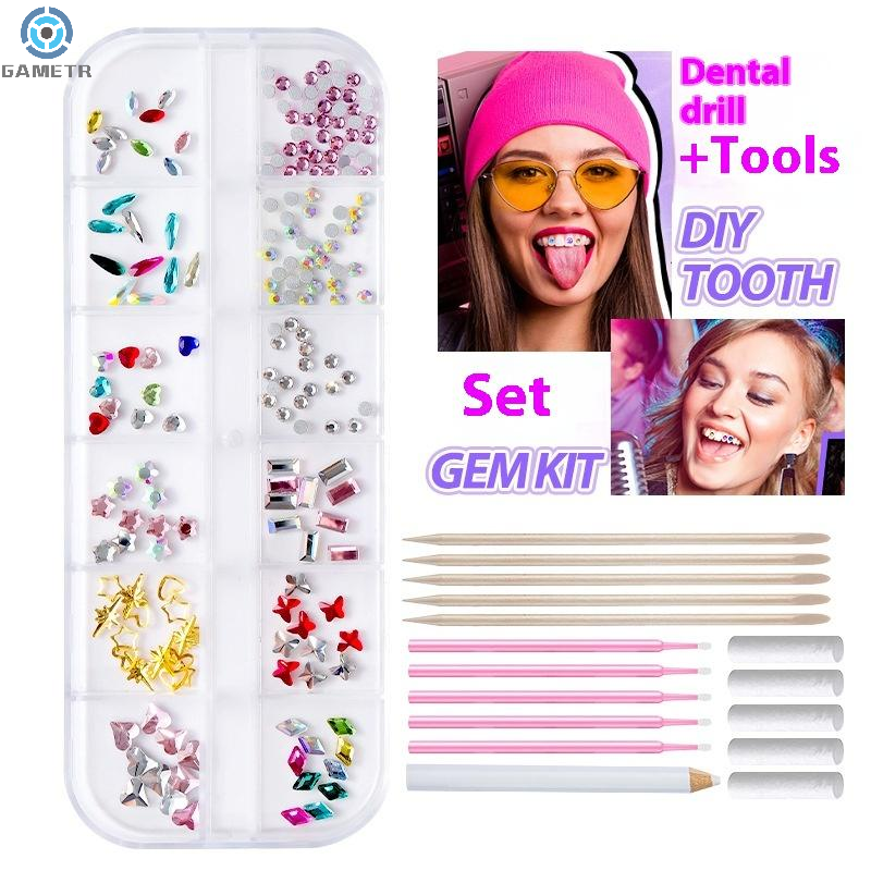 1 Set Dental Tooth Gems Crysta - Jewelry Making Workshops incelemesi ve fiyatı