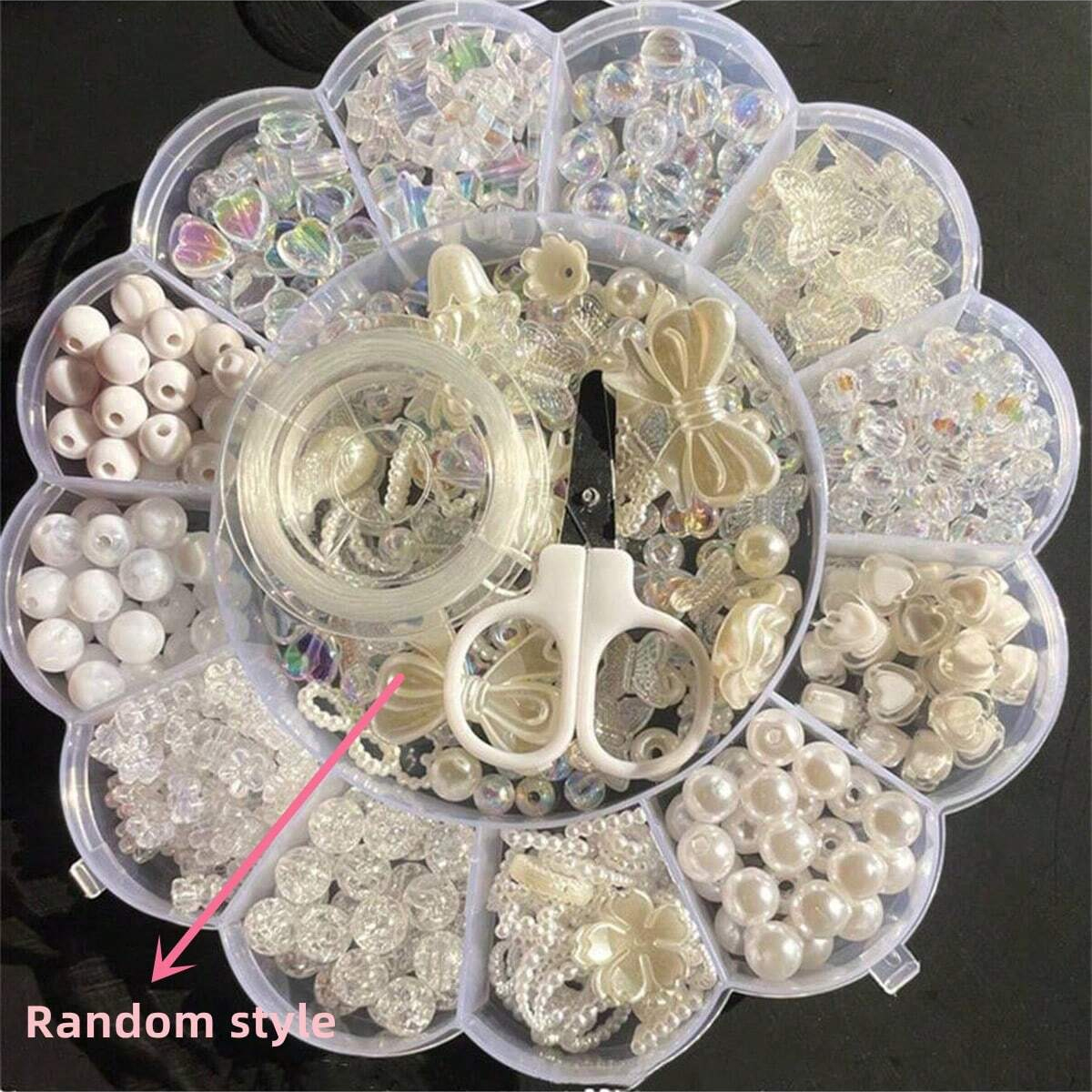 2Set/1Set 13 Grids Acrylic Flo - Jewelry Making For Birthday Party incelemesi ve fiyatı