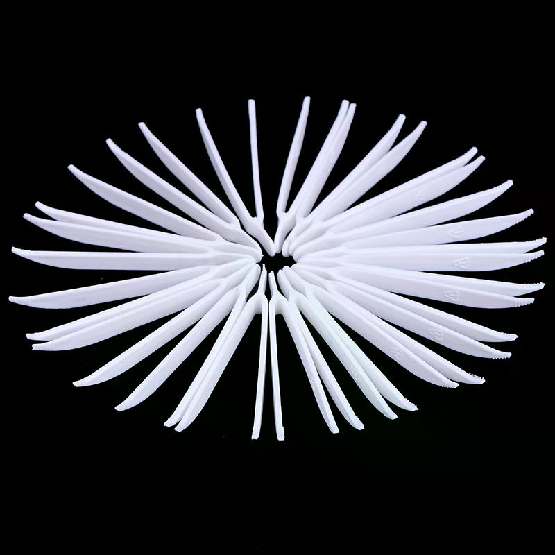 20pcs Disposable Tweezers Plas - Jewelry Making Using Beads incelemesi ve fiyatı