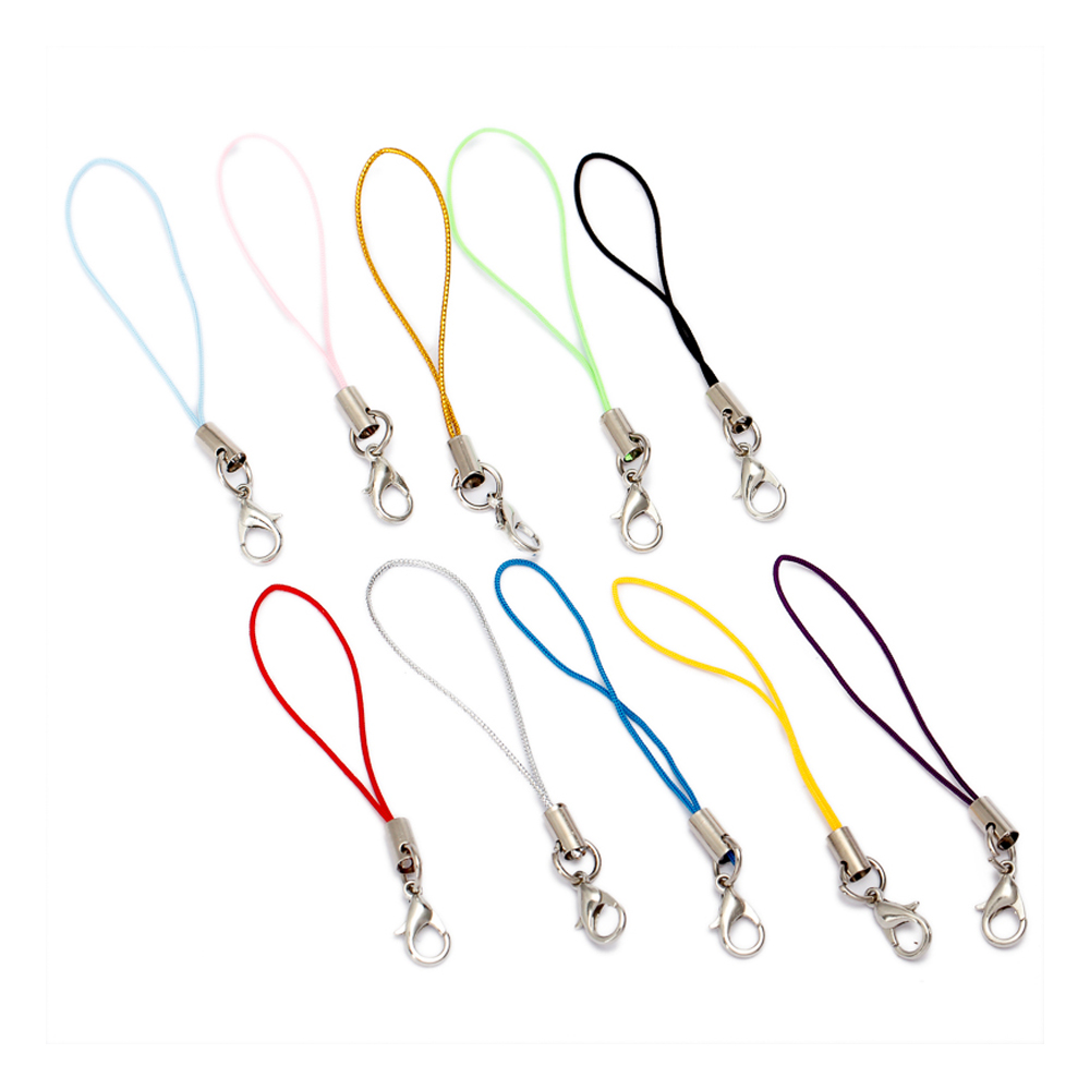 50/100Pcs Black White Strap Ch - Jewelry Making Charms incelemesi ve fiyatı