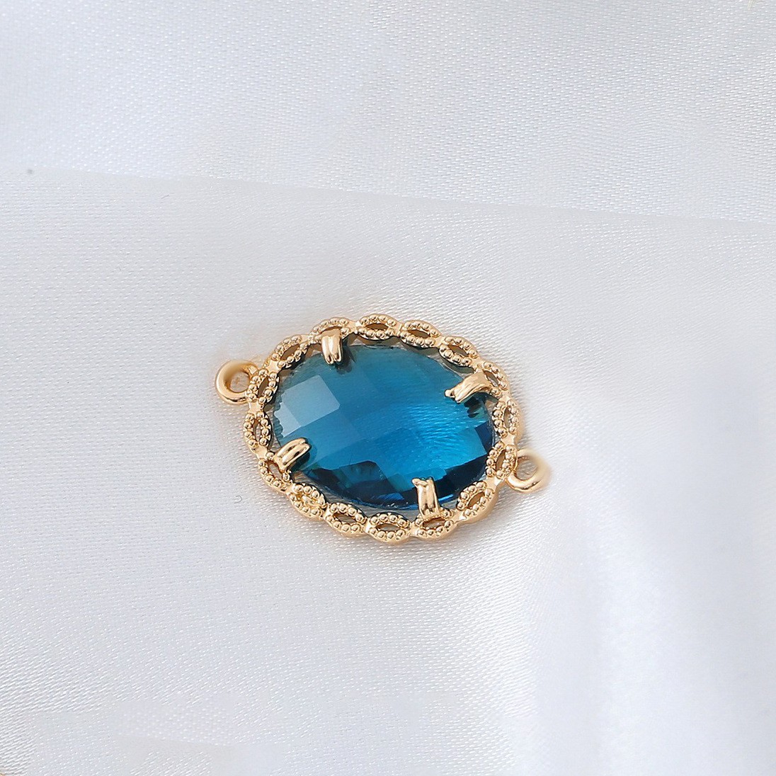 MHS.SUN 10pcs/Lot Oval Cubic Z - Jewelry Making For Birthday Party incelemesi ve fiyatı