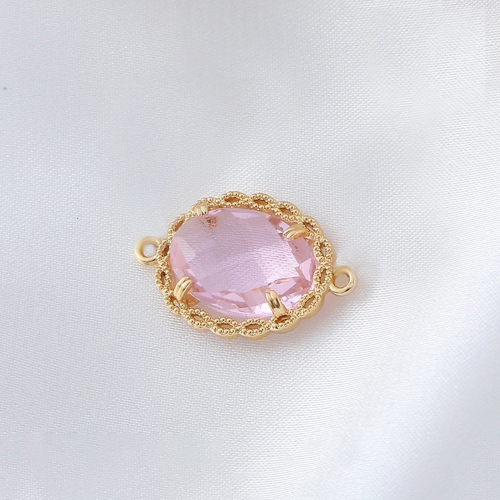 MHS.SUN 10pcs/Lot Oval Cubic Z - Jewelry Making For Birthday Party incelemesi ve fiyatı