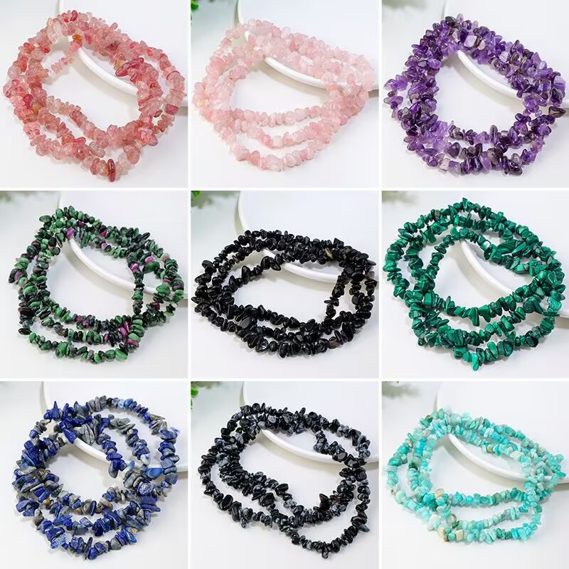 5-12mm Natural Garnet Amethyst - Jewelry Making For Birthday Party incelemesi ve fiyatı