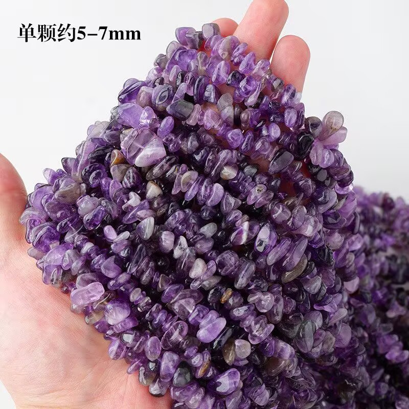 5-12mm Natural Garnet Amethyst - Jewelry Making For Birthday Party incelemesi ve fiyatı