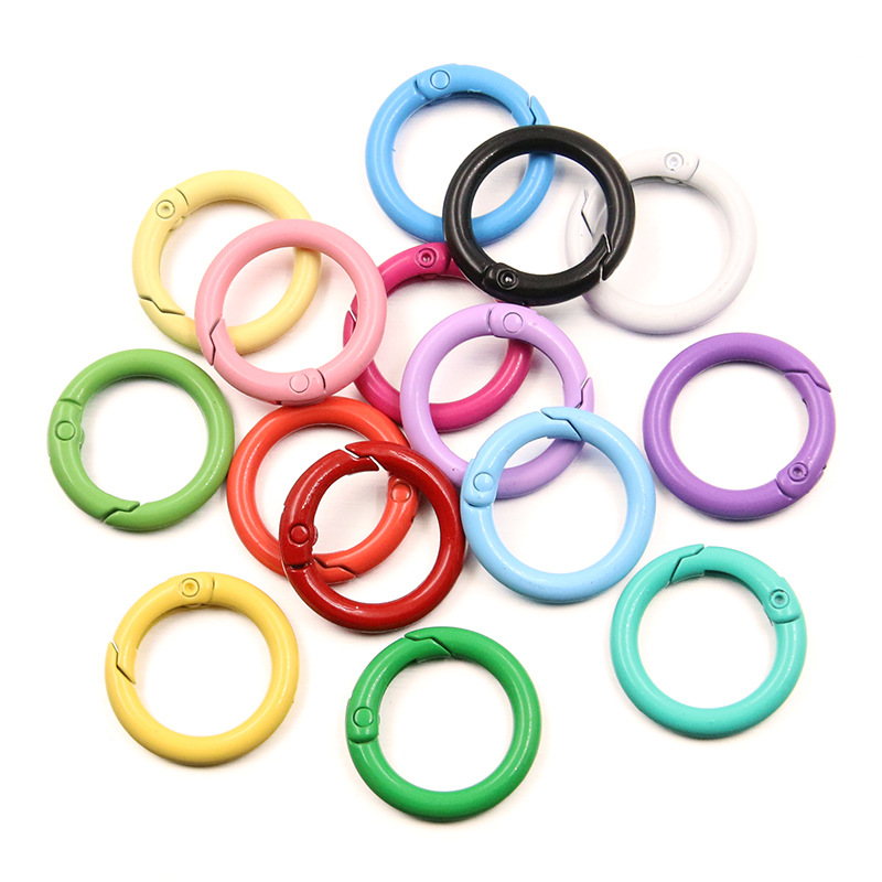 5-20pcs Colorful Spring O Ring - Jewelry Making Metals incelemesi ve fiyatı