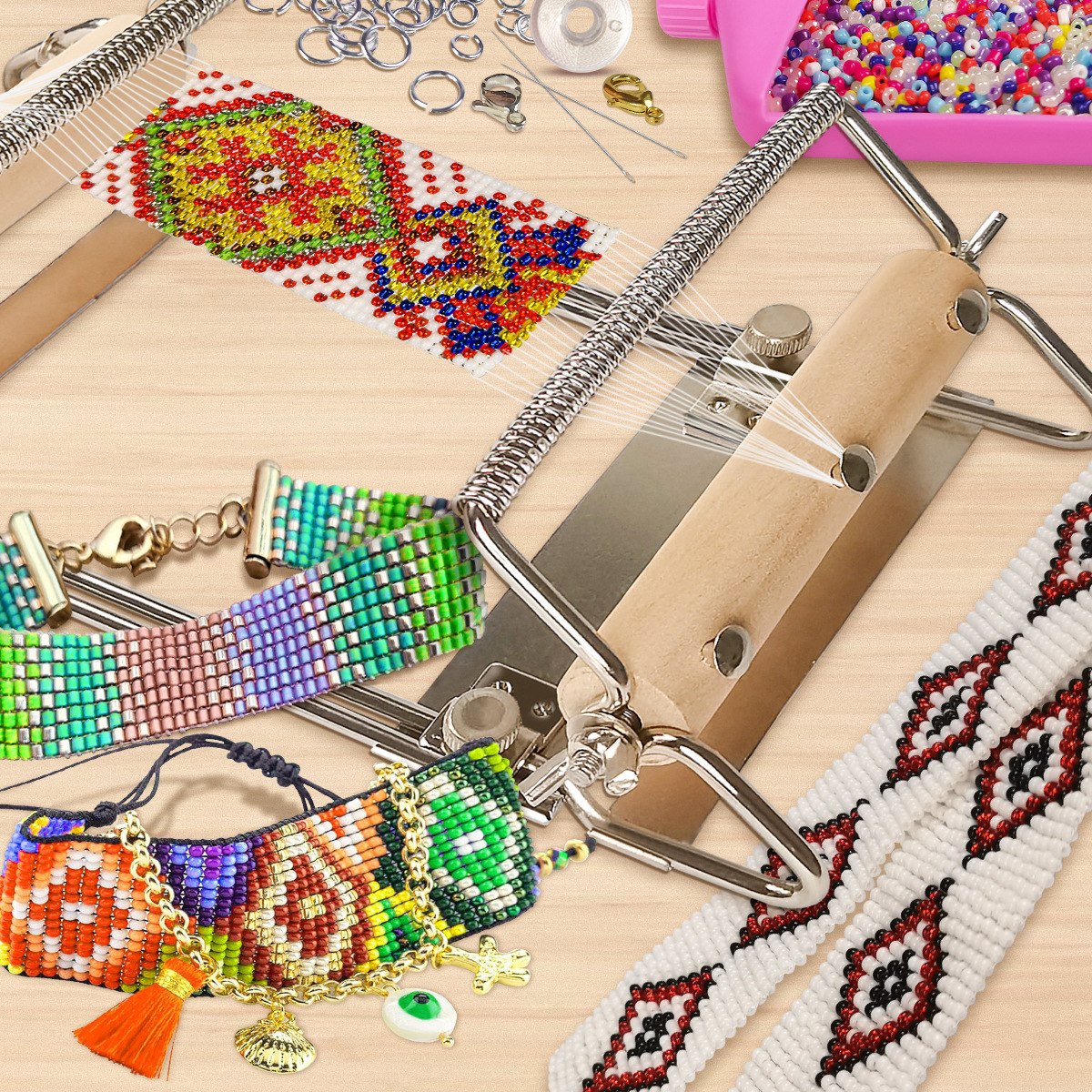 Adjustable Bead Loom Stainless - Jewelry Making Machines incelemesi ve fiyatı