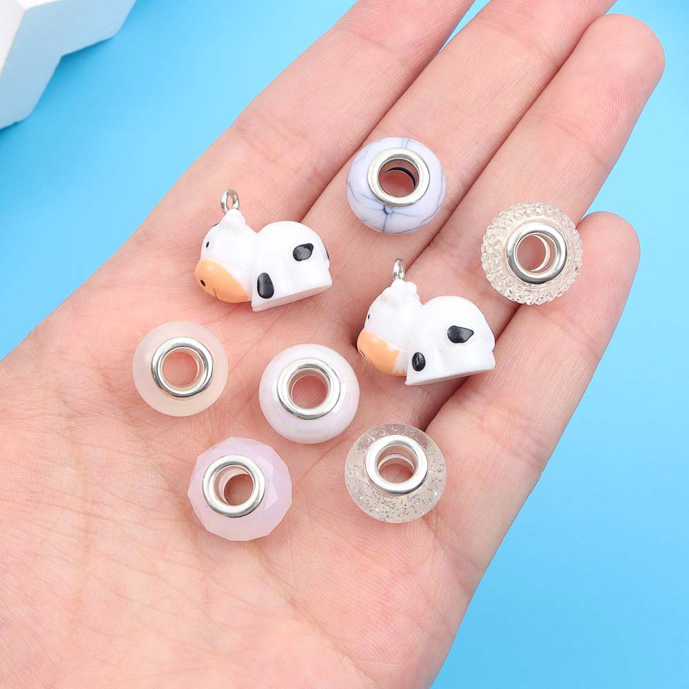 11/28/70pcs Multi-color Resin  - Jewelry Making For Birthday Party incelemesi ve fiyatı