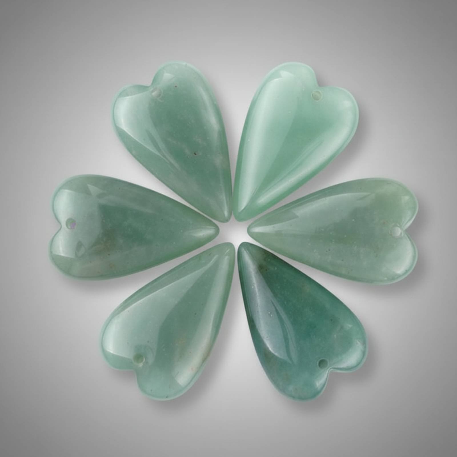 Heart Shaped Stone Drop Bulk P - Jewelry Making Using Beads incelemesi ve fiyatı