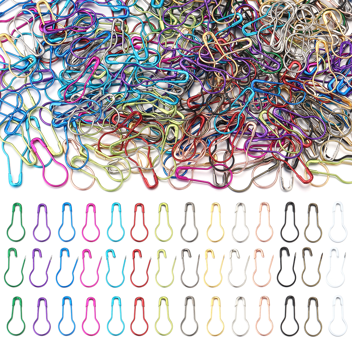 200Pcs/Lot Metal Pins Crochet  - Jewelry Making Workshops incelemesi ve fiyatı