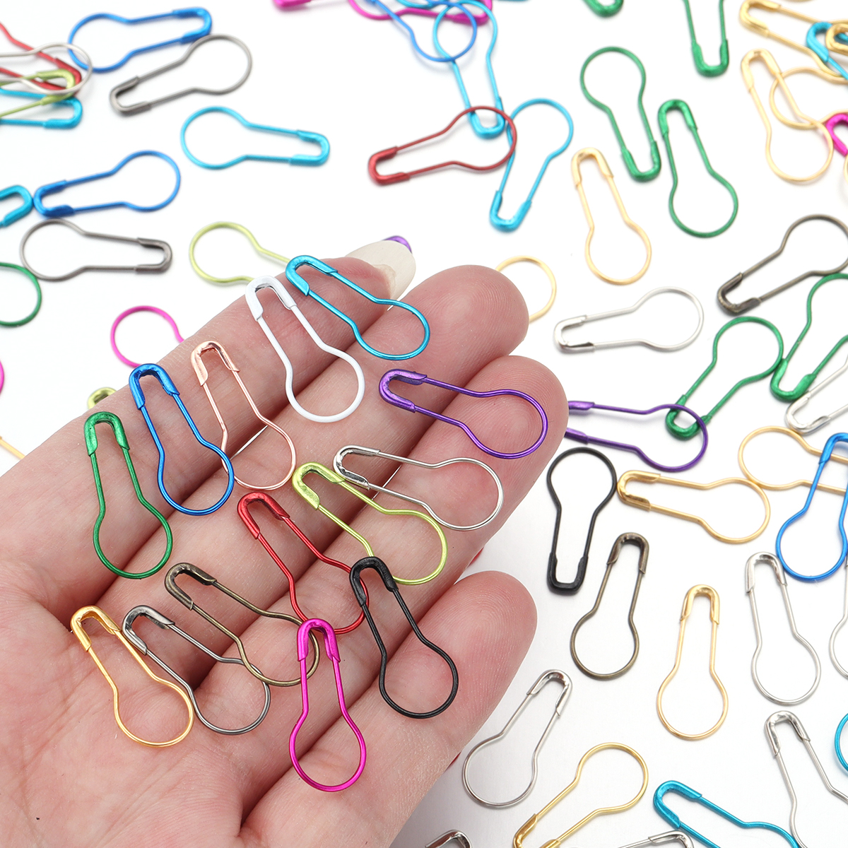 200Pcs/Lot Metal Pins Crochet  - Jewelry Making Workshops incelemesi ve fiyatı