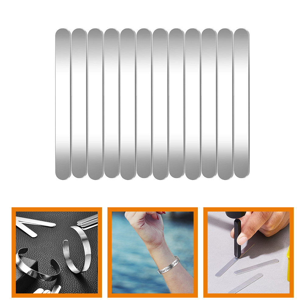 12Pcs Stainless Steel Bracelet - Making Custom Jewelry incelemesi ve fiyatı