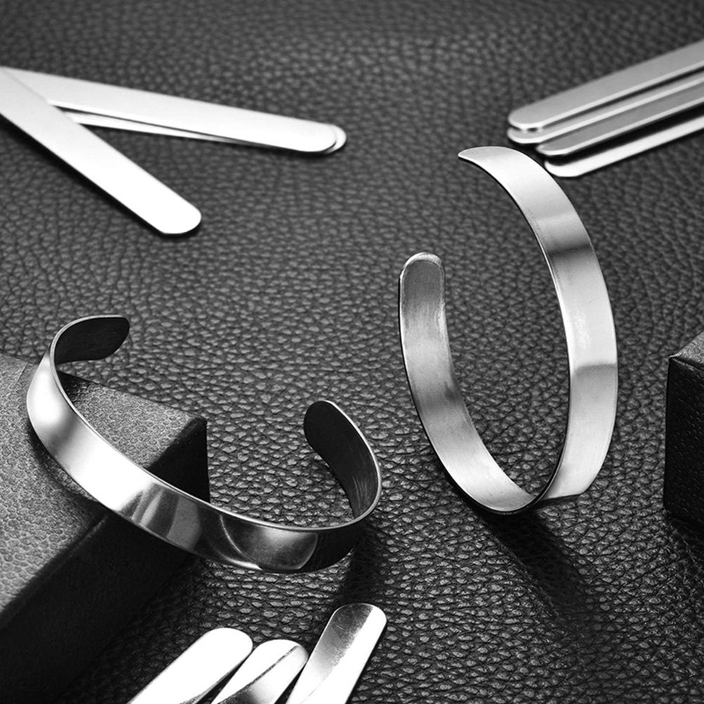 12Pcs Stainless Steel Bracelet - Making Custom Jewelry incelemesi ve fiyatı