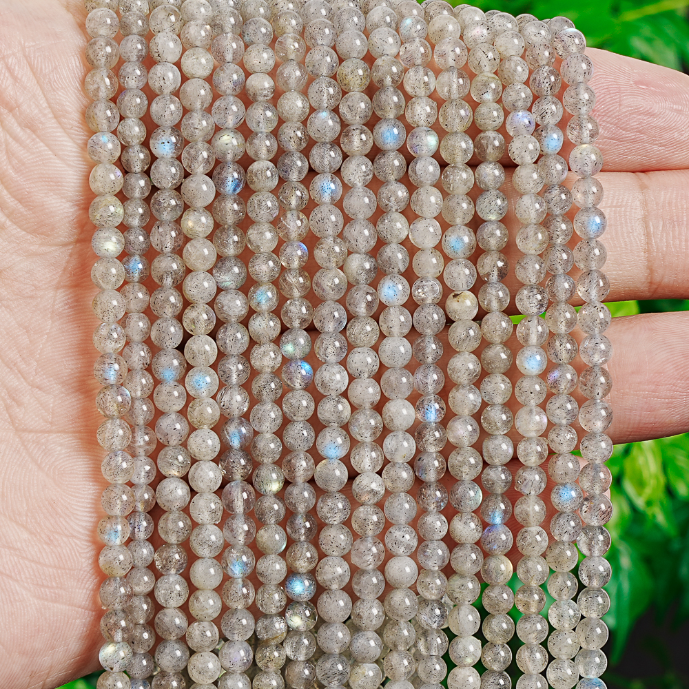 Multi-use 4mm Grey Labradorite - Jewelry Making Using Beads incelemesi ve fiyatı
