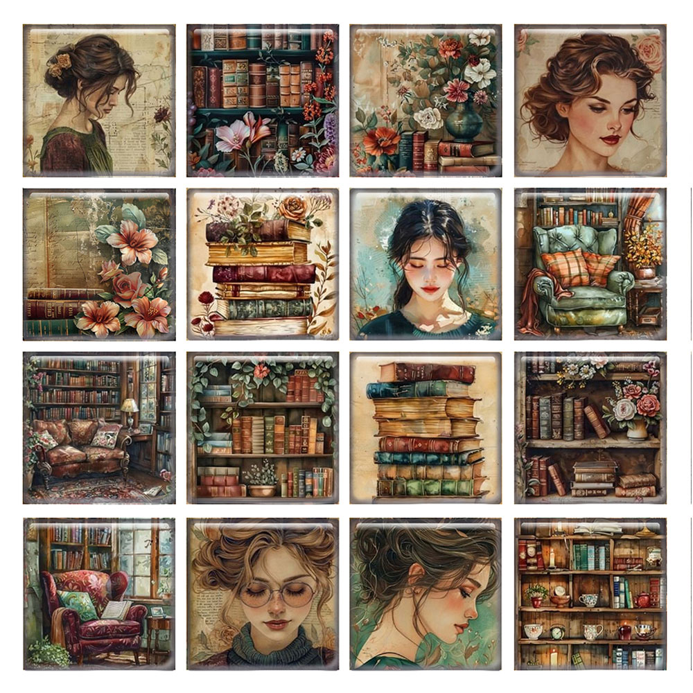 10pcs/lots Retro Love to Read  - Jewelry Making Books incelemesi ve fiyatı