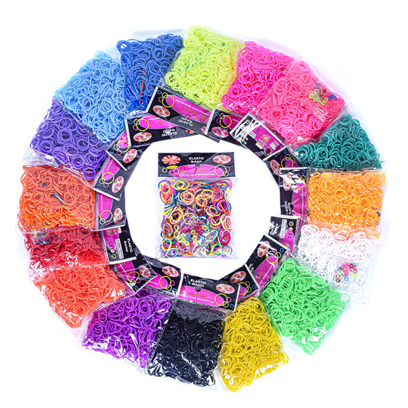 600 pieces Colorful Rubber Ban - Jewelry Making Workshops incelemesi ve fiyatı