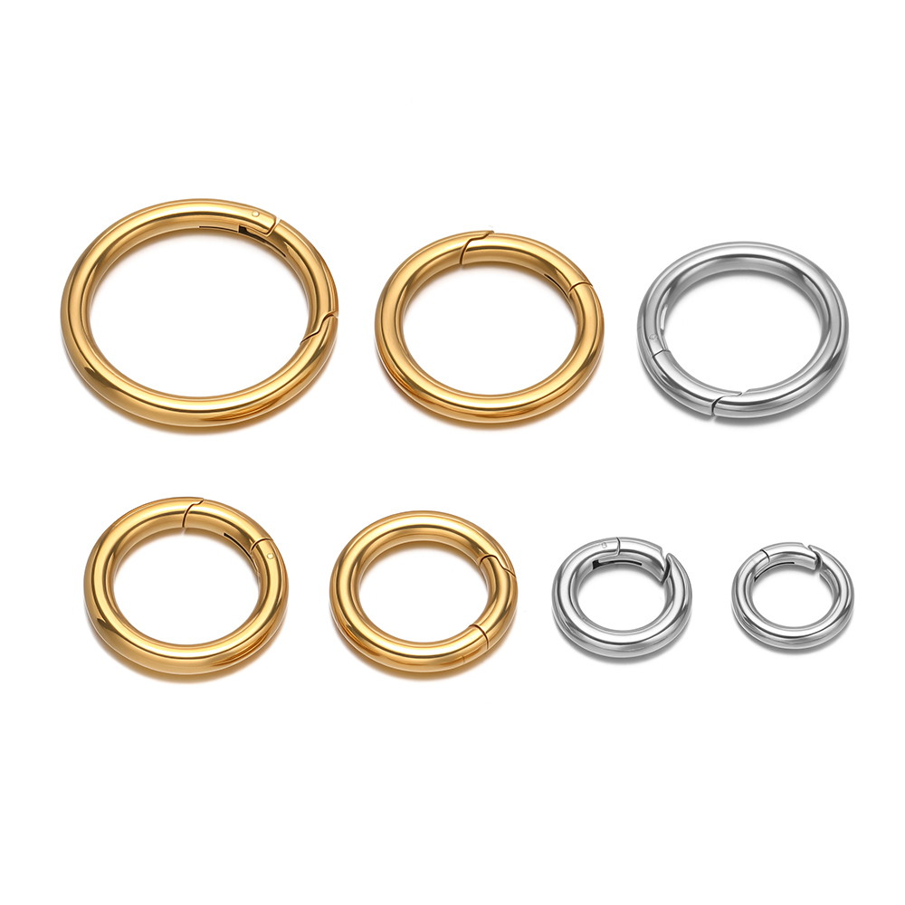 2Pcs/Lot Round Spring Clasps S - Jewelry Making Metals incelemesi ve fiyatı