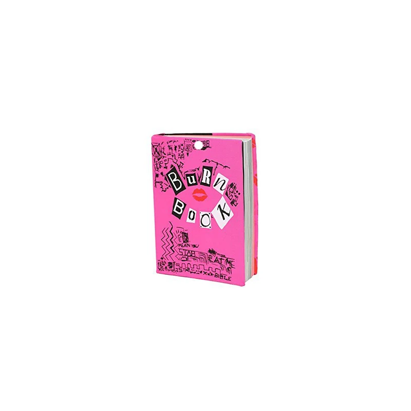 Pink Burn Book Acrylic Pendant - Jewelry Making Books incelemesi ve fiyatı