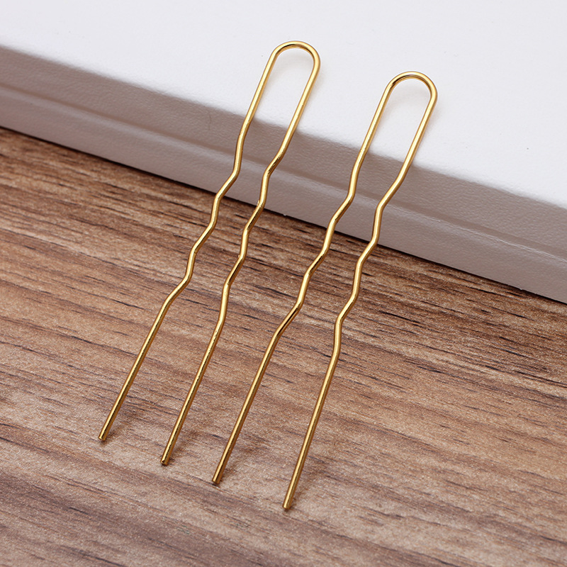 50Pcs Simple U Shape Metal Hai - Jewelry Making Workshops incelemesi ve fiyatı