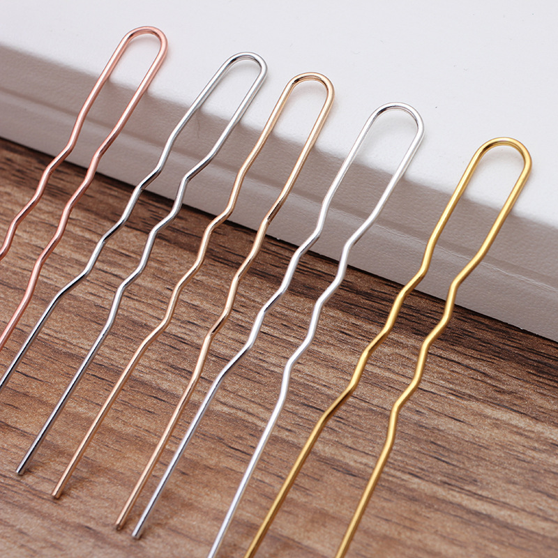 50Pcs Simple U Shape Metal Hai - Jewelry Making Workshops incelemesi ve fiyatı