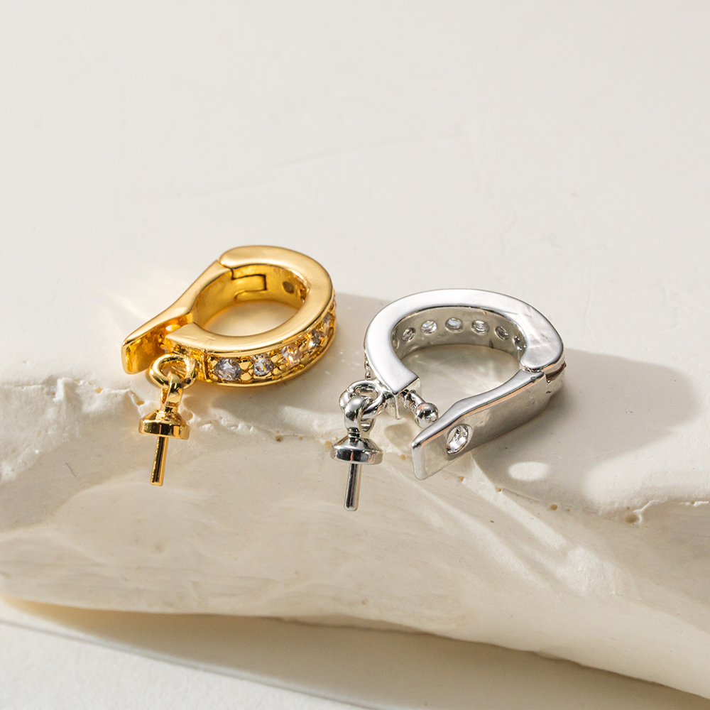 2pcs 18K Gold Plated Brass Eye - Jewelry Making Charms incelemesi ve fiyatı
