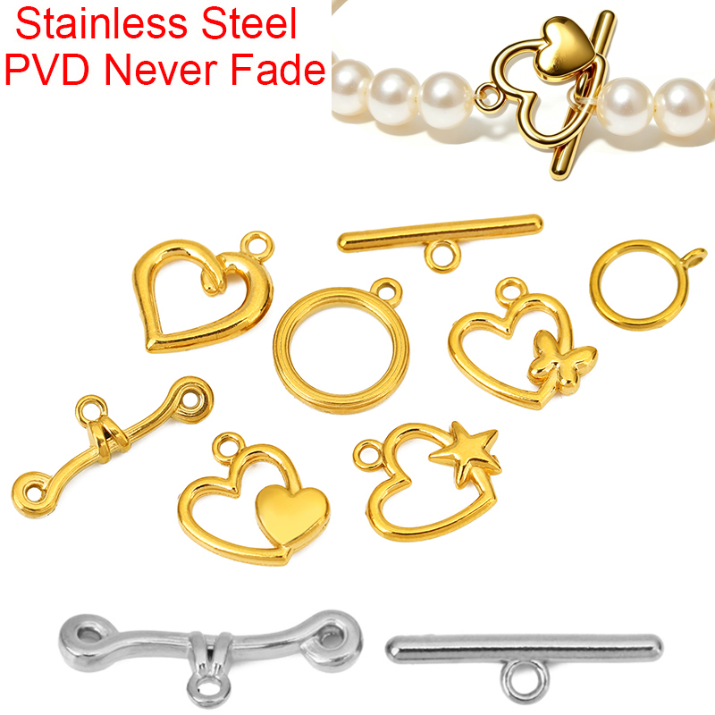 5sets PVD Never Fade Stainless - Jewelry Making Metals incelemesi ve fiyatı