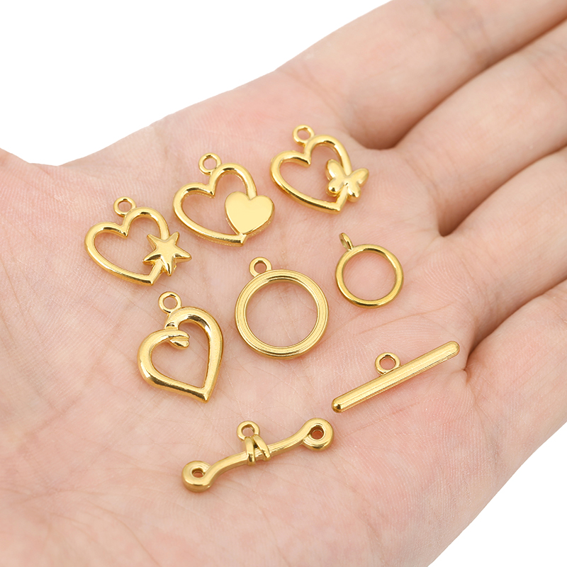 5sets PVD Never Fade Stainless - Jewelry Making Metals incelemesi ve fiyatı