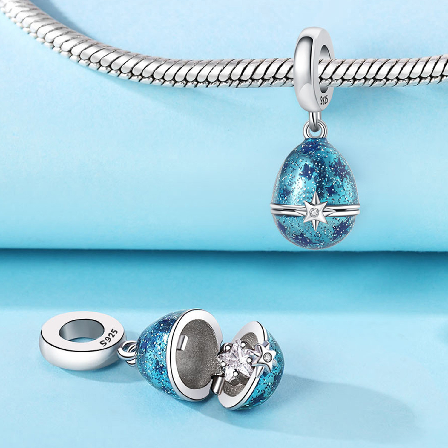 MISEFF S925 Sterling Silver Ch - Jewelry Making Books incelemesi ve fiyatı