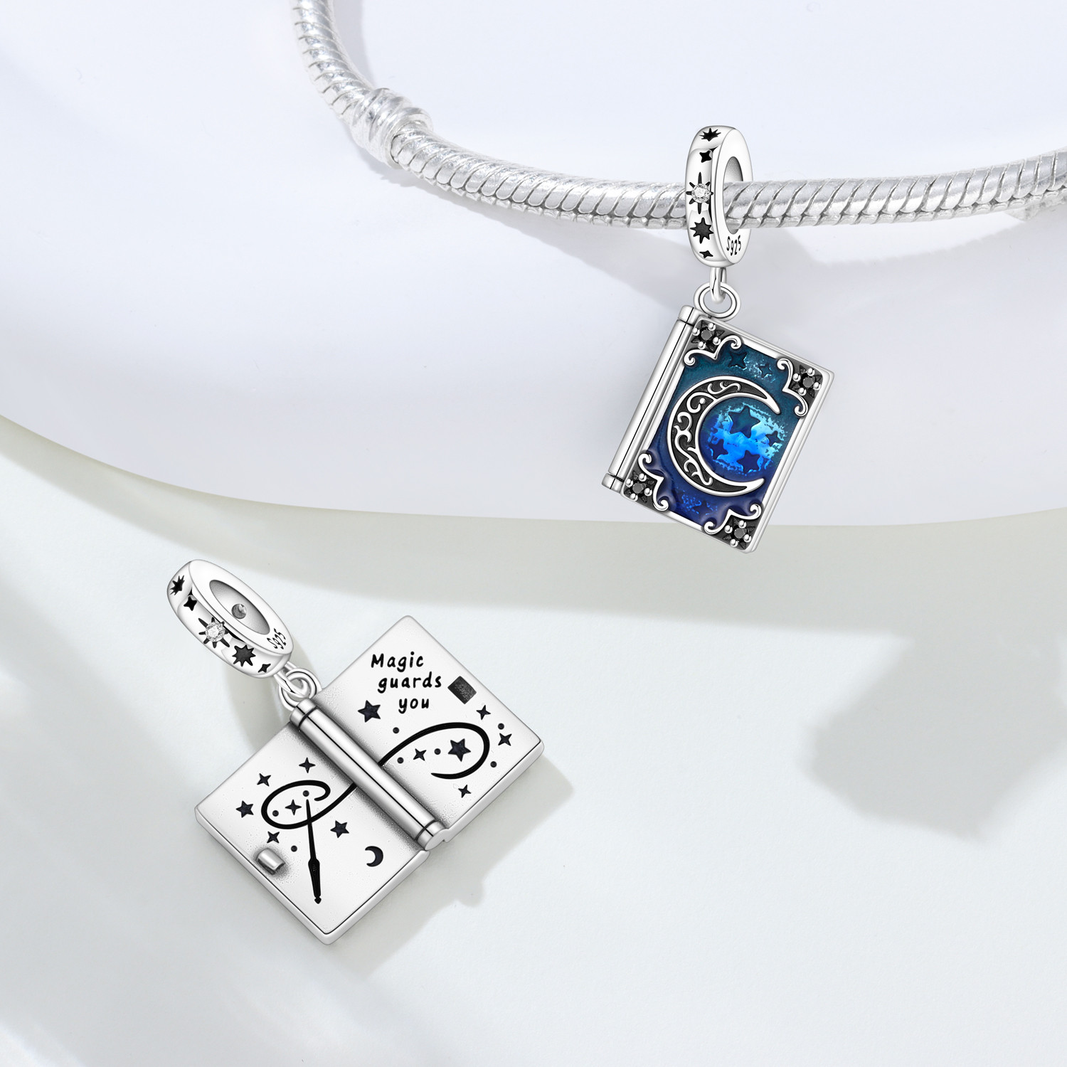 MISEFF S925 Sterling Silver Ch - Jewelry Making Books incelemesi ve fiyatı
