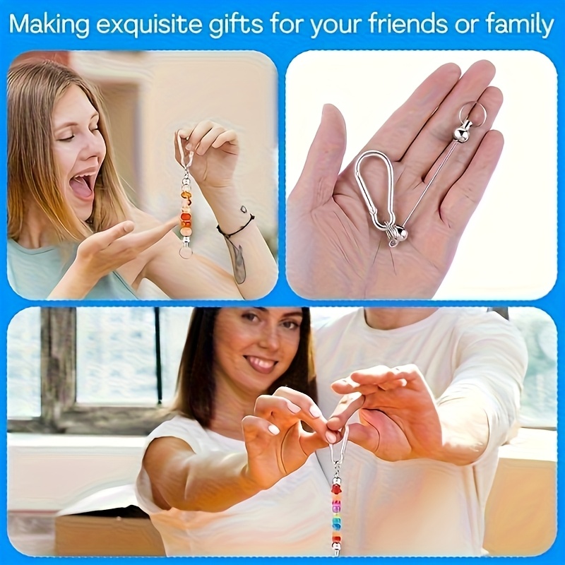10pcs Multi-Purpose Key Rings  - Jewelry Making Using Beads incelemesi ve fiyatı