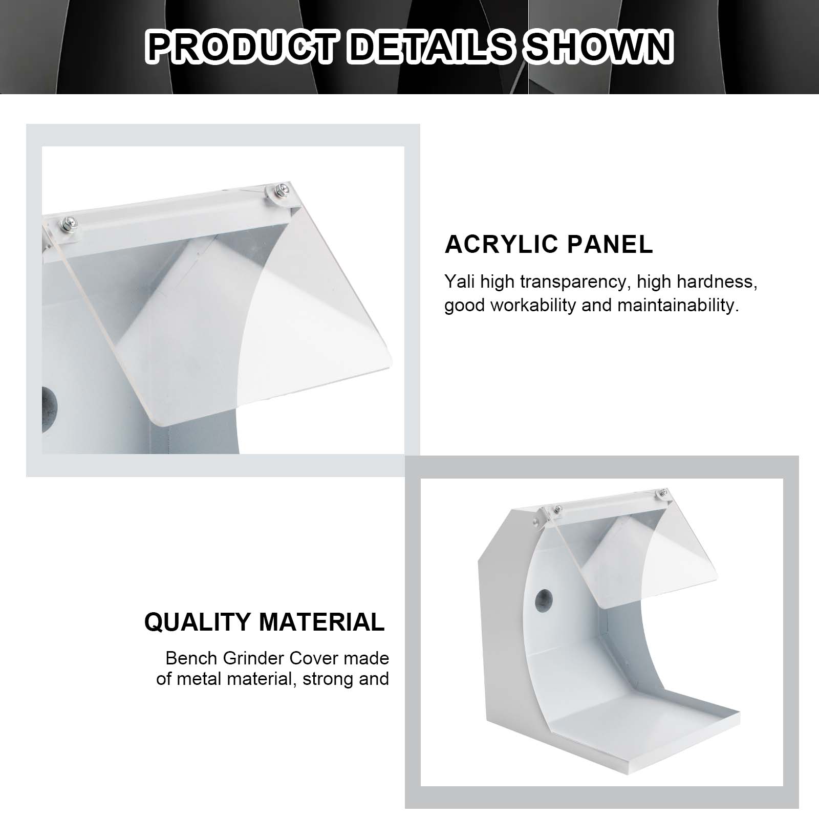 240mm Metal Dust Shield for Je - Jewelry Making Machines incelemesi ve fiyatı