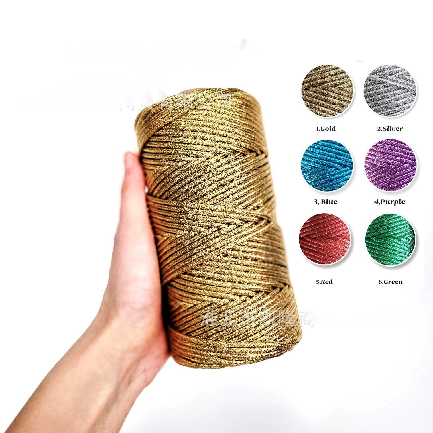 Shiny Metallic Braided Cord 3m - Jewelry Making Machines incelemesi ve fiyatı