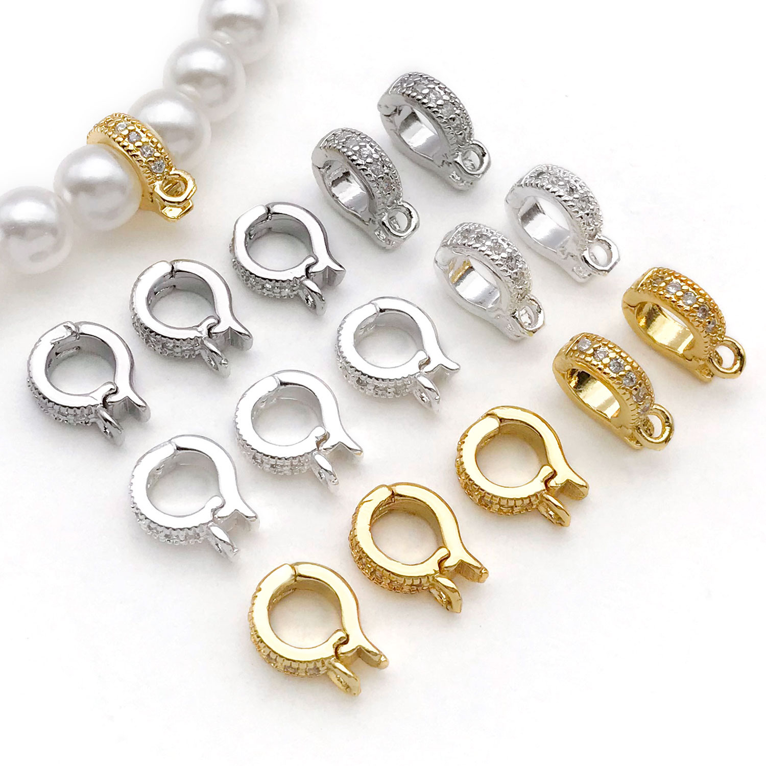 5pcs 18K Real Gold Plated Bras - Jewelry Making Charms incelemesi ve fiyatı