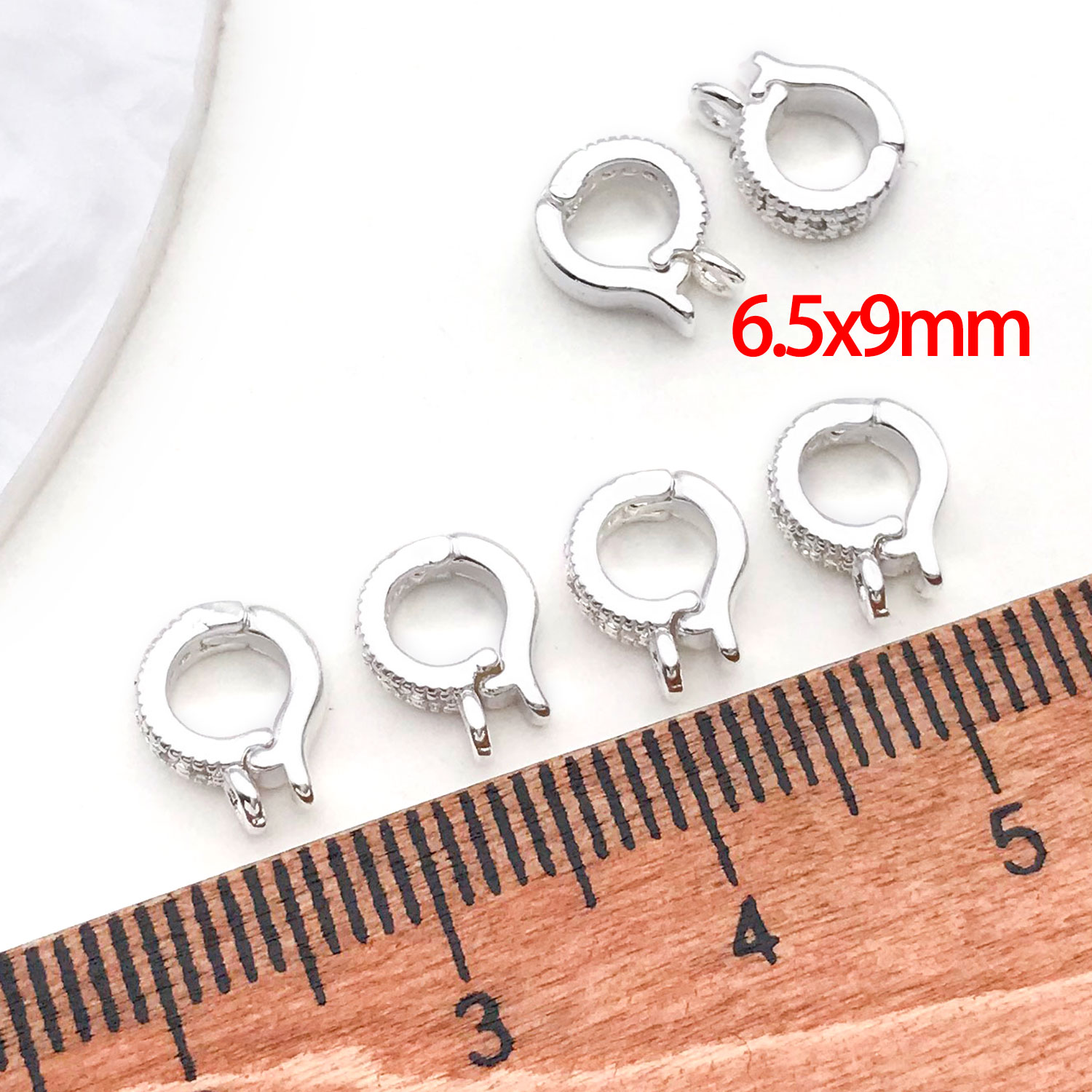 5pcs 18K Real Gold Plated Bras - Jewelry Making Charms incelemesi ve fiyatı