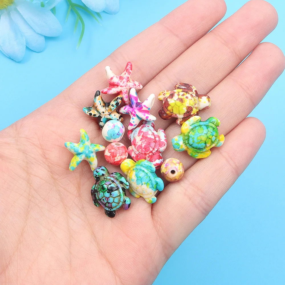6/46/558pcs Multi-color Turquo - Jewelry Making For Birthday Party incelemesi ve fiyatı
