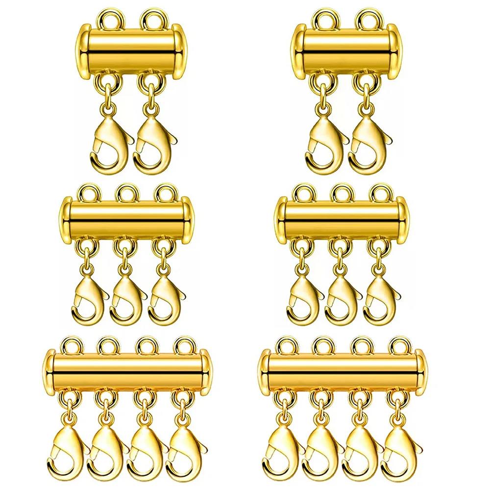 2pcs Multi Strand Necklace Lay - Jewelry Making Metals incelemesi ve fiyatı